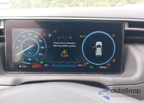 2022 Hyundai Tucson Hybrid Limited z USA, uszkodzony, nr VIN KM8JECA15NU027978